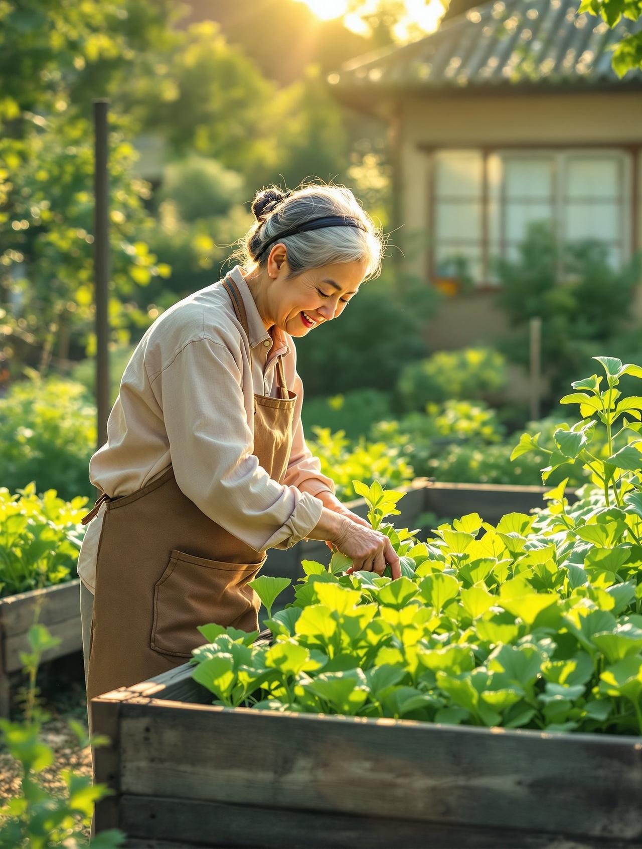 红果网上新上线《母亲的菜园》